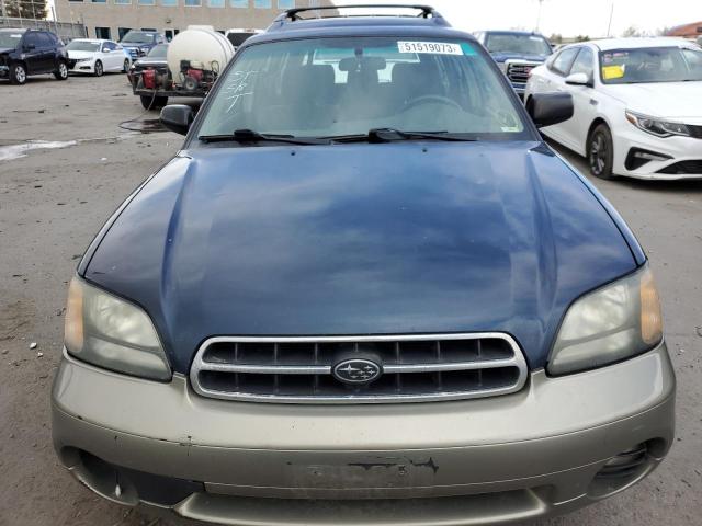 4S3BH675127625572 - 2002 SUBARU LEGACY OUTBACK AWP 蓝色 照片 5