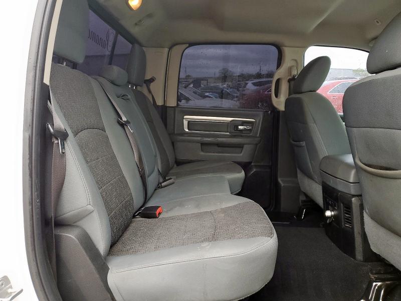 1C6RR6LT5KS537130 - 2019 RAM 1500 CLASS SLT თეთრი ფოტო 10