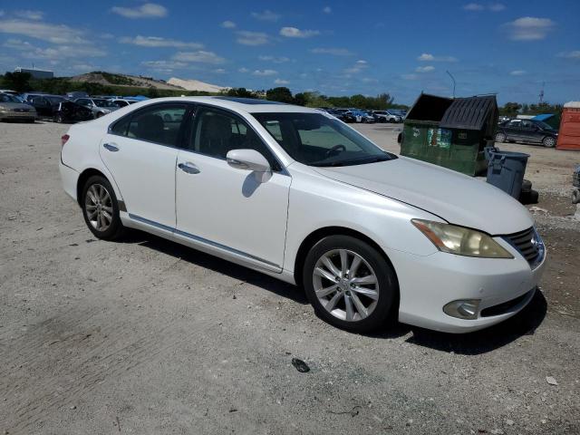 JTHBK1EG2B2428222 - 2011 LEXUS ES 350 WHITE photo 4