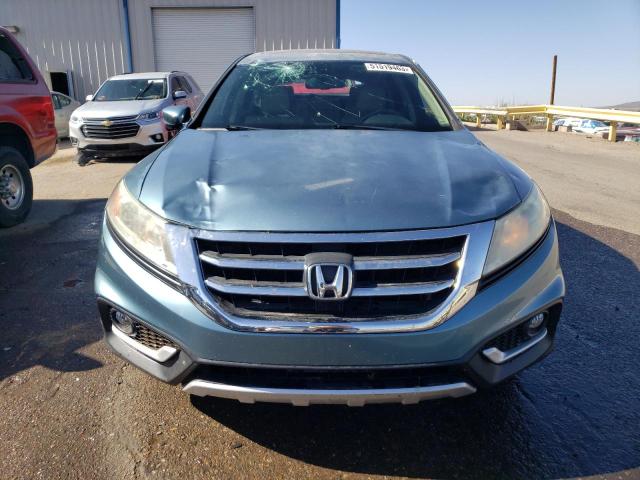 5J6TF2H54DL005501 - 2013 HONDA CROSSTOUR EXL TURQUOISE photo 5