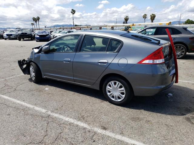 JHMZE2H59BS011072 - 2011 HONDA INSIGHT LX CHARCOAL photo 2