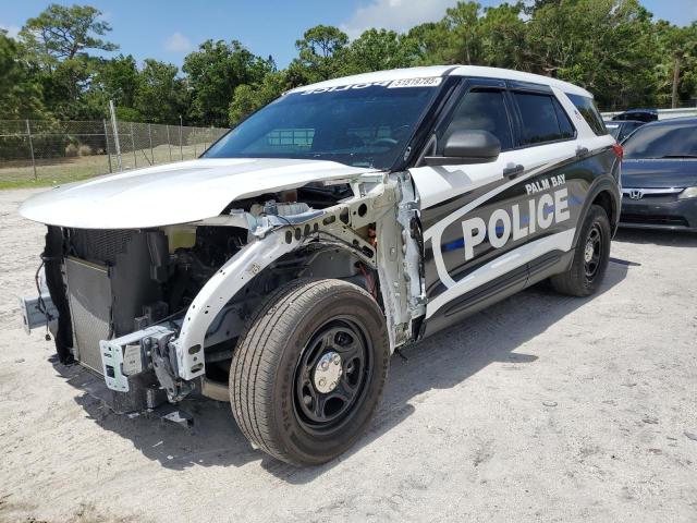 1FM5K8AB1PGB74896 - 2023 FORD EXPLORER POLICE INTERCEPTOR 白色 照片 1
