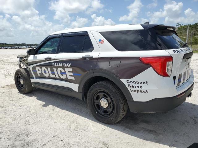 1FM5K8AB1PGB74896 - 2023 FORD EXPLORER POLICE INTERCEPTOR 白色 照片 2