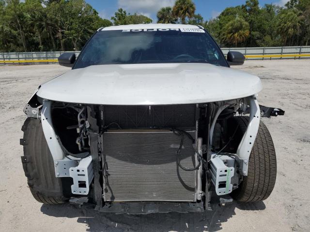 1FM5K8AB1PGB74896 - 2023 FORD EXPLORER POLICE INTERCEPTOR 白色 照片 5