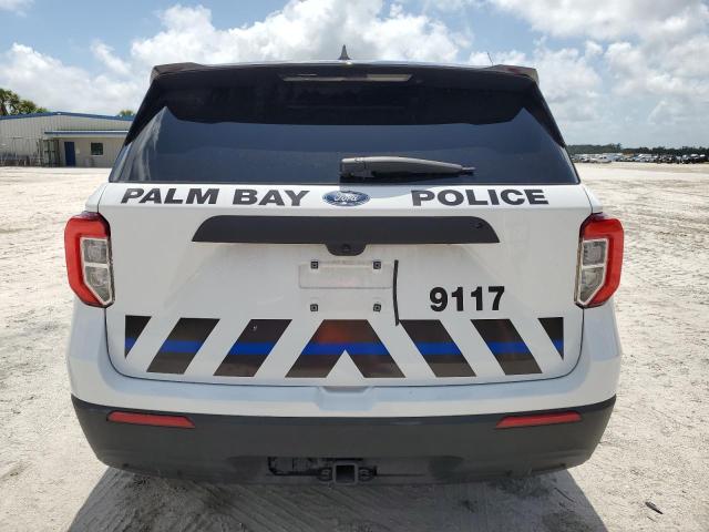 1FM5K8AB1PGB74896 - 2023 FORD EXPLORER POLICE INTERCEPTOR 白色 照片 6