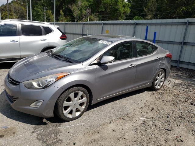 KMHDH4AE3CU332308 - 2012 HYUNDAI ELANTRA GLS SILVER photo 1