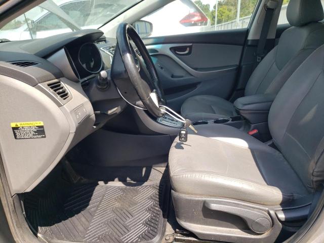 KMHDH4AE3CU332308 - 2012 HYUNDAI ELANTRA GLS SILVER photo 7