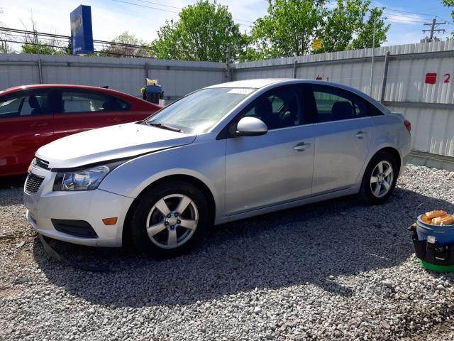 1G1PC5SB0E7204144 - 2014 CHEVROLET CRUZE LT SILVER photo 1