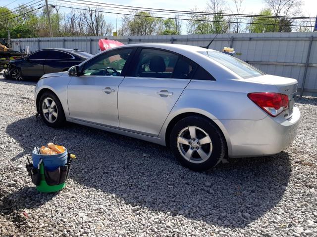 1G1PC5SB0E7204144 - 2014 CHEVROLET CRUZE LT SILVER photo 2