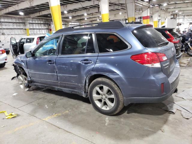 4S4BRBKC0D3221180 - 2013 SUBARU OUTBACK 2.5I LIMITED BLUE photo 2