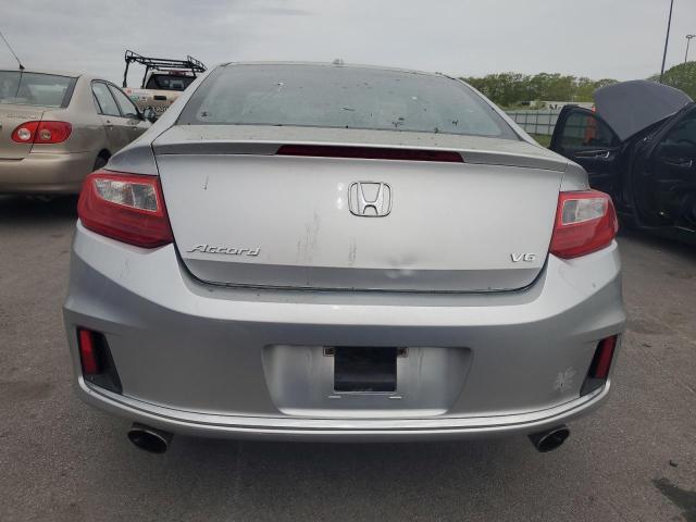 1HGCT2B81DA000190 - 2013 HONDA ACCORD EXL SILVER photo 6