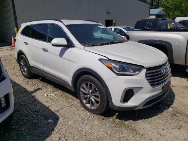 KM8SMDHF9HU209539 - 2017 HYUNDAI SANTA FE SE WHITE photo 4