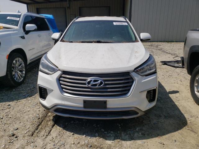 KM8SMDHF9HU209539 - 2017 HYUNDAI SANTA FE SE WHITE photo 5