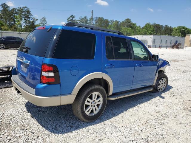 1FMEU6EE5AUA23992 - 2010 FORD EXPLORER EDDIE BAUER BLUE photo 3