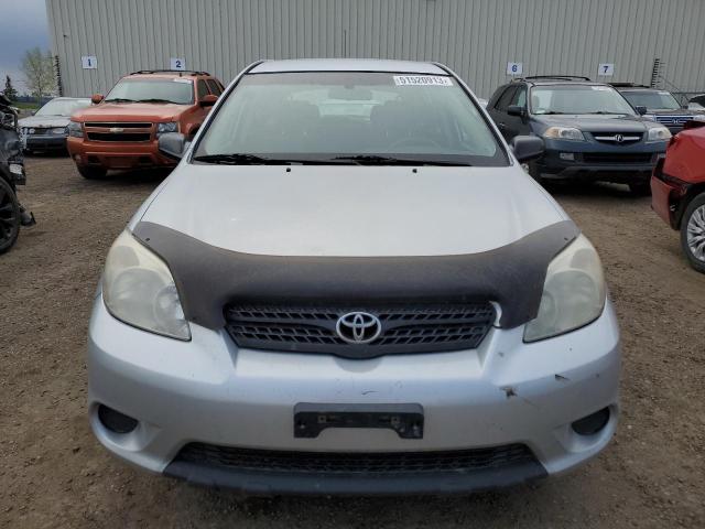 2T1KR32E37C680386 - 2007 TOYOTA COROLLA MA XR SILVER photo 5