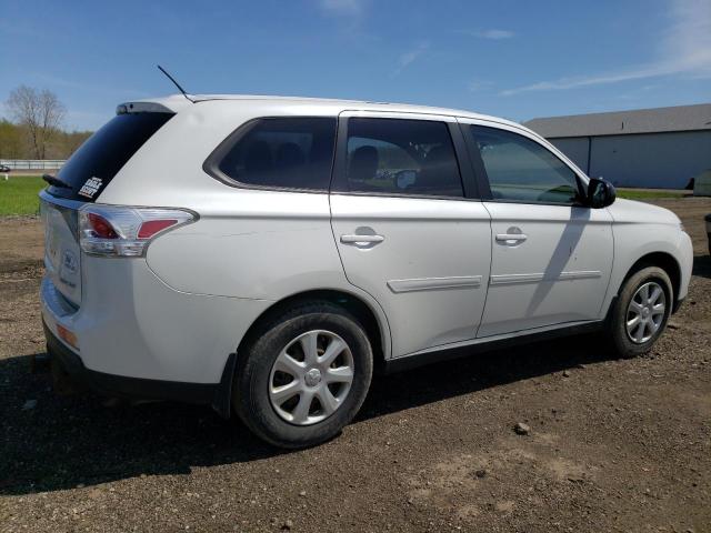 JA4AD2A31EZ006576 - 2014 MITSUBISHI OUTLANDER ES WHITE photo 3