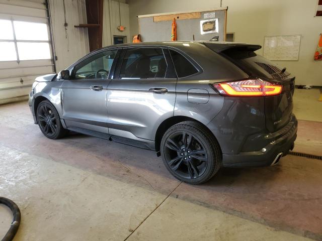 2FMPK4AP7KBB12285 - 2019 FORD EDGE ST GRAY photo 2