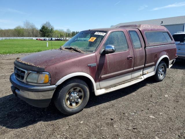 2FTEX27L4VCA11354 - 1997 FORD F250 MAROON photo 1