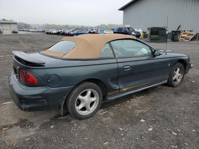 1FAFP4447WF169499 - 1998 FORD MUSTANG GREEN photo 3