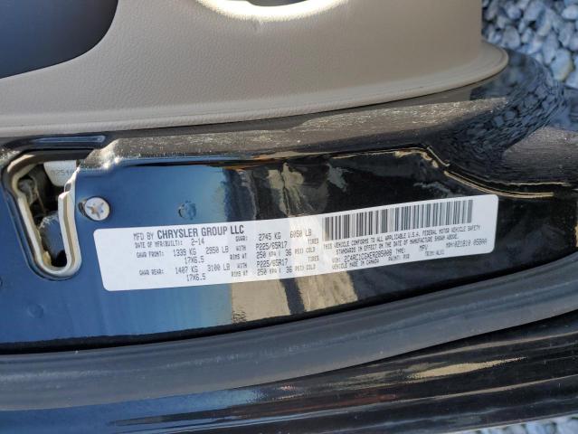 2C4RC1CGXER285008 - 2014 CHRYSLER TOWN & COU TOURING L BLACK photo 14