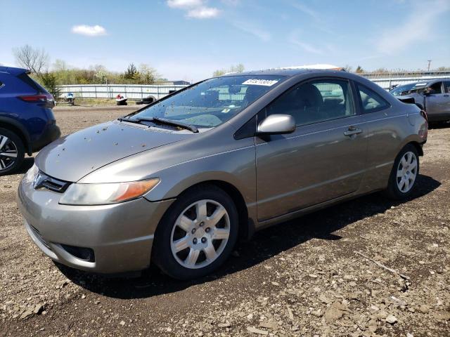 2HGFG11678H552084 - 2008 HONDA CIVIC LX GRAY photo 1