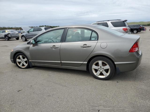 2HGFA16808H302343 - 2008 HONDA CIVIC EX GRAY photo 2