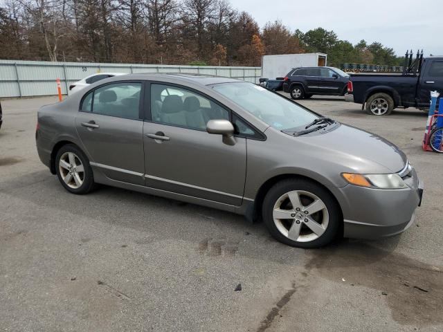 2HGFA16808H302343 - 2008 HONDA CIVIC EX GRAY photo 4