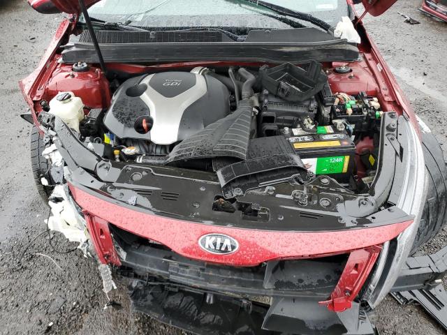 5XXGR4A67EG317813 - 2014 KIA OPTIMA SX RED photo 11