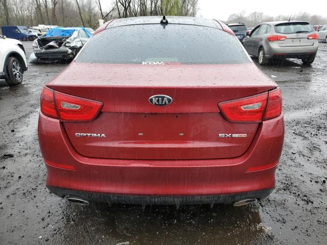 5XXGR4A67EG317813 - 2014 KIA OPTIMA SX RED photo 6