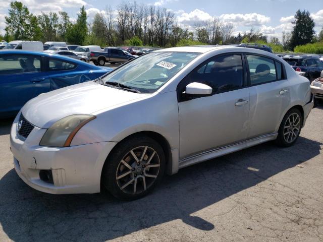 3N1CB61E87L684557 - 2007 NISSAN SENTRA SE-R SPEC V SILVER photo 1