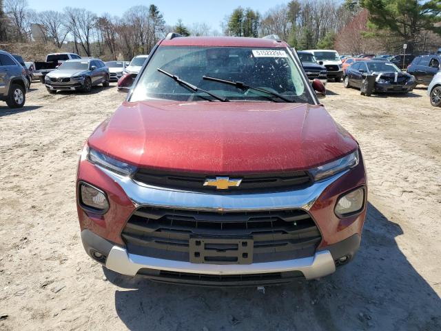 KL79MRSL8PB169847 - 2023 CHEVROLET TRAILBLAZE LT RED photo 5