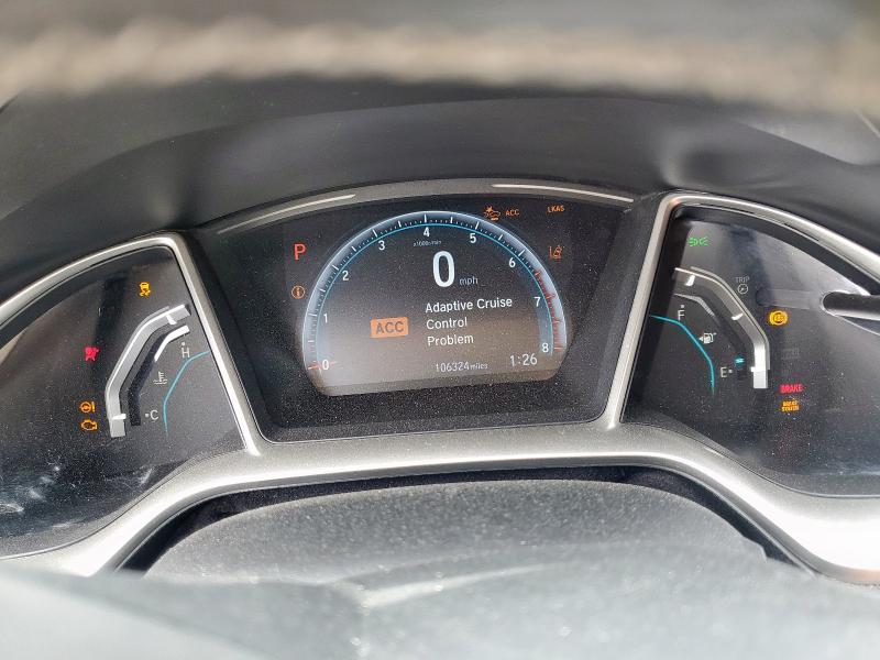 19XFC1F31KE217222 - 2019 HONDA CIVIC EX BLACK photo 9