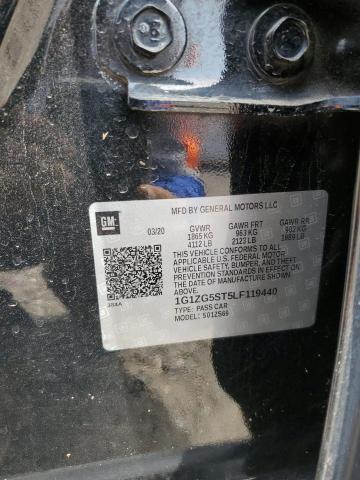 1G1ZG5ST5LF119440 - 2020 CHEVROLET MALIBU RS 黑色 照片 13