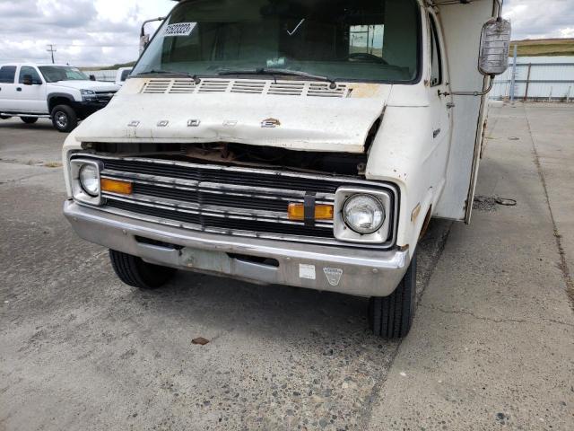 F34BF4V001207 - 1974 DODGE MOTORHOME CREAM photo 9