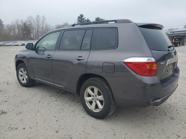 JTEES41A982077590 - 2008 TOYOTA HIGHLANDER GRAY photo 2