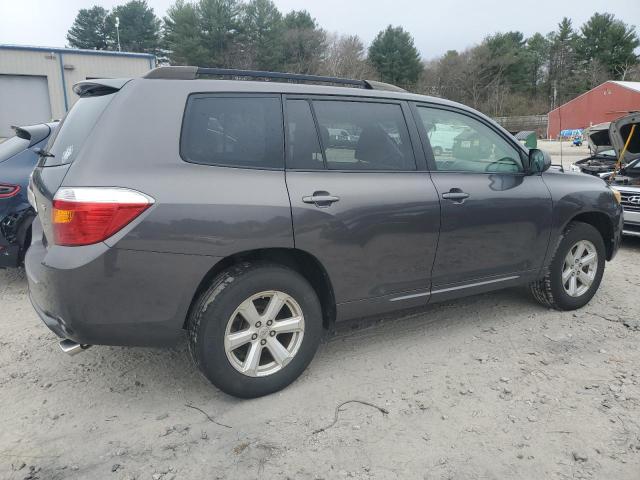 JTEES41A982077590 - 2008 TOYOTA HIGHLANDER GRAY photo 3