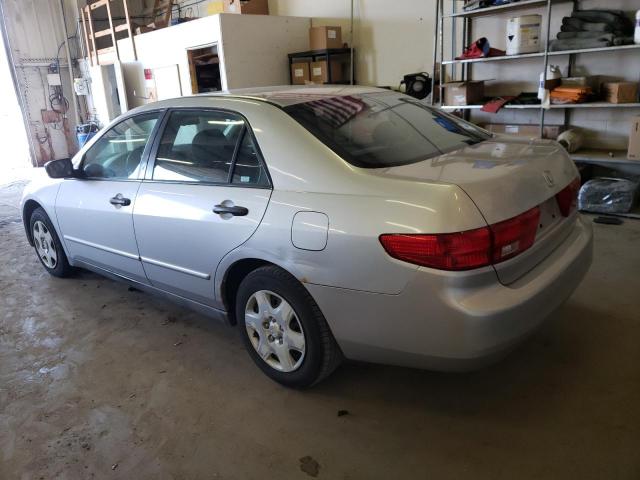 1HGCM56135A113460 - 2005 HONDA ACCORD DX SILVER photo 2