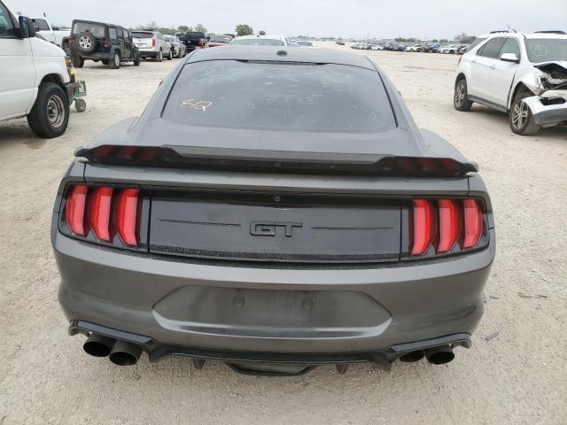 1FA6P8CF1K5168374 - 2019 FORD MUSTANG GT GRAY photo 6