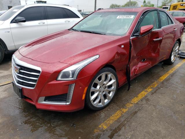 1G6AY5SS0G0125618 - 2016 CADILLAC CTS PERFORMANCE COLLECTION RED photo 1