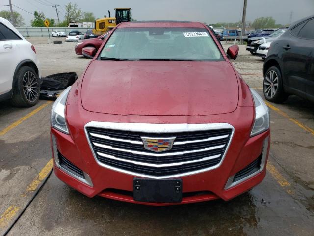 1G6AY5SS0G0125618 - 2016 CADILLAC CTS PERFORMANCE COLLECTION RED photo 5