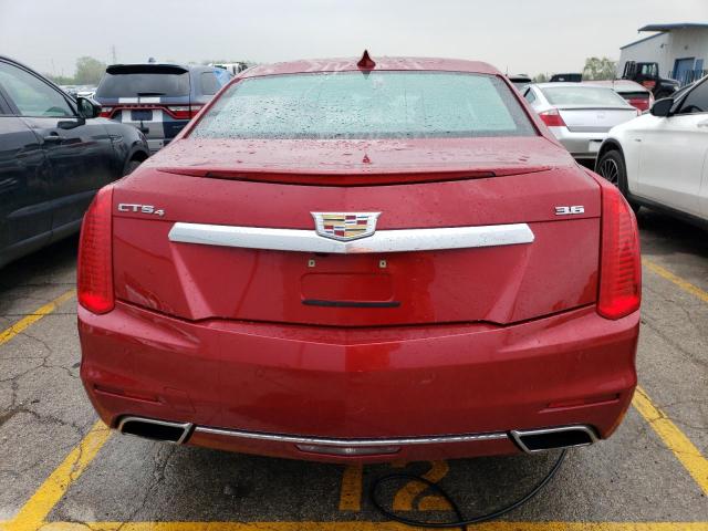 1G6AY5SS0G0125618 - 2016 CADILLAC CTS PERFORMANCE COLLECTION RED photo 6