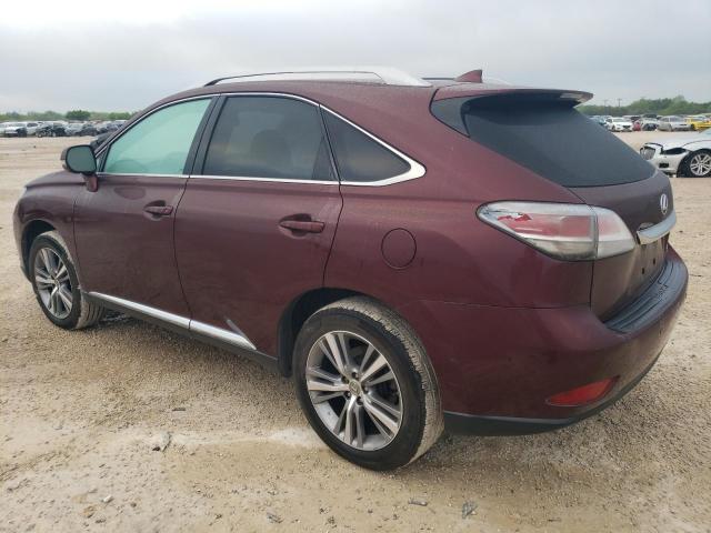 2T2ZK1BA3FC181585 - 2015 LEXUS RX 350 BURGUNDY photo 2