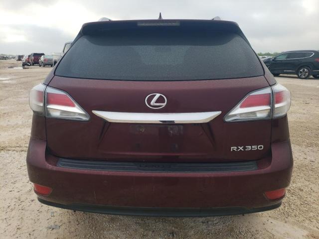 2T2ZK1BA3FC181585 - 2015 LEXUS RX 350 BURGUNDY photo 6