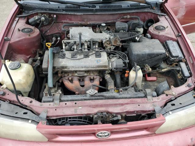 1NXBB02E2VZ518442 - 1997 TOYOTA COROLLA DX RED photo 11