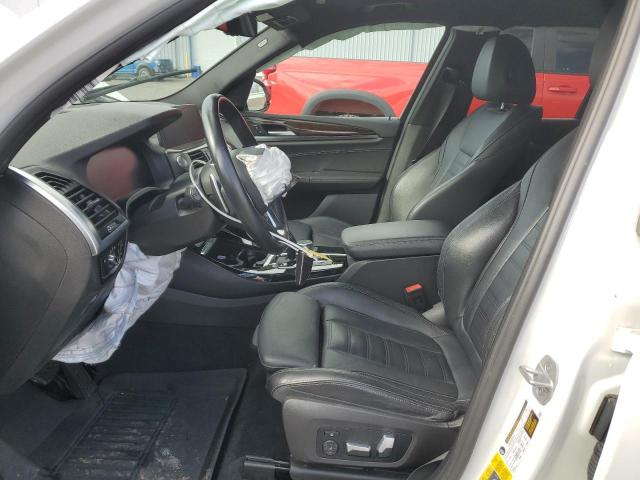 5UXTS1C05M9G91134 - 2021 BMW X3 XDRIVE30E WHITE photo 7