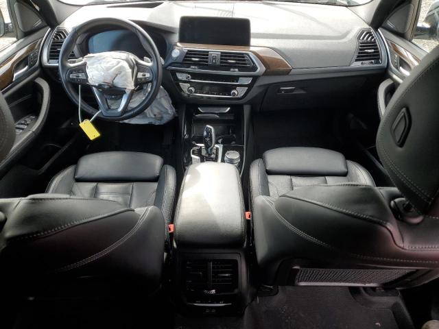 5UXTS1C05M9G91134 - 2021 BMW X3 XDRIVE30E WHITE photo 8