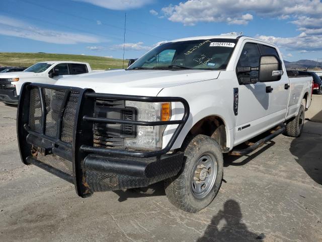 1FT8W3BT7HED19324 - 2017 FORD F350 SUPER DUTY WHITE photo 1