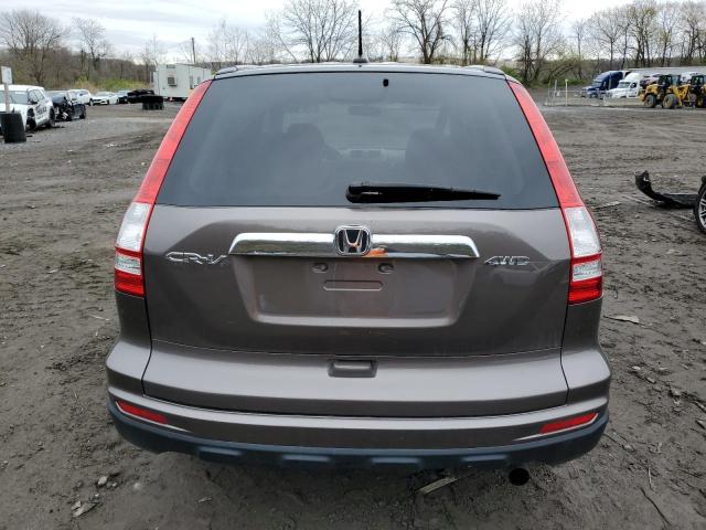 5J6RE4H75BL011461 - 2011 HONDA CR-V EXL GRAY photo 6