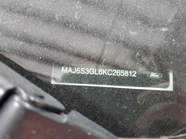 MAJ6S3GL6KC265812 - 2019 FORD ECOSPORT SE თეთრი ფოტო 13