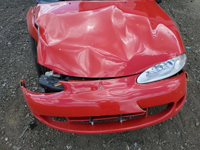 4A3AX35G4TE384134 - 1996 MITSUBISHI ECLIPSE SPYDER GS RED photo 11